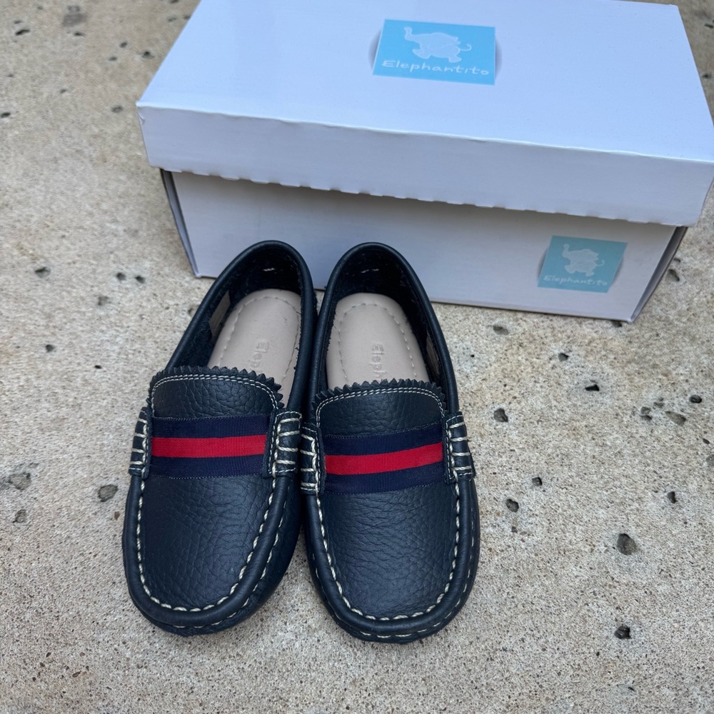 Elephantito Navy Boys Club Loafer